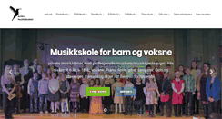 Desktop Screenshot of kolibrimusikkakademi.no